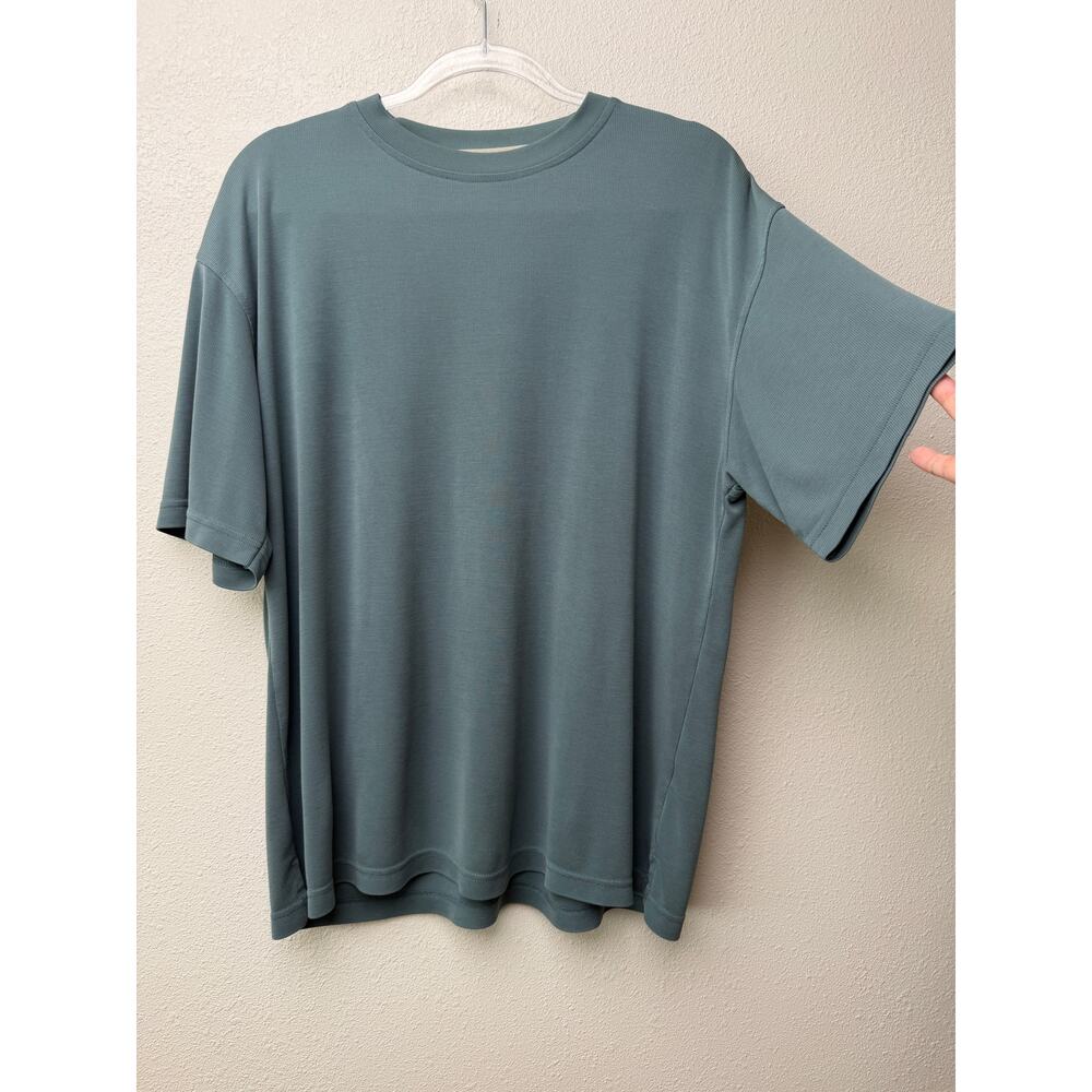 Burma Bibas Slate Green Oversized CrewNeck T-Shirt M